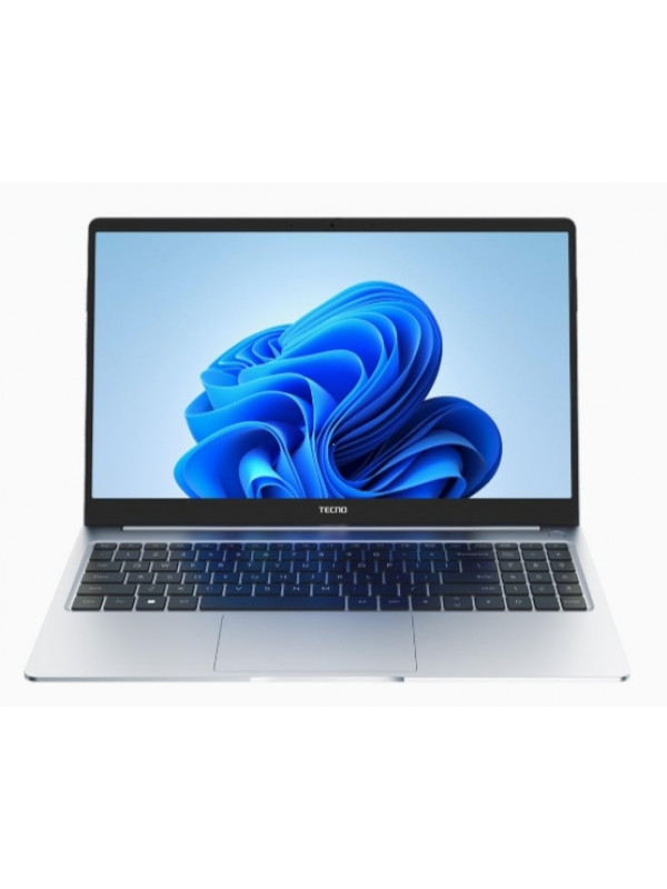 Laptops: TECNO MEGABOOK T1,Intel Core 11th Gen i3 Processor (8GB RAM/512GB SSD Storage), 15.6-Inch(39.62 CM) Eye Comfort disply, (14.8mm Ultra Slim/70 Wh Large Battery/Windows 11/ Moonshine Silver / 1.56 Kg)